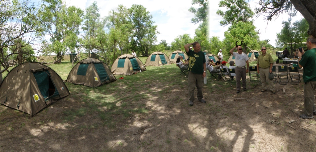 Campamento Delta del Okavango