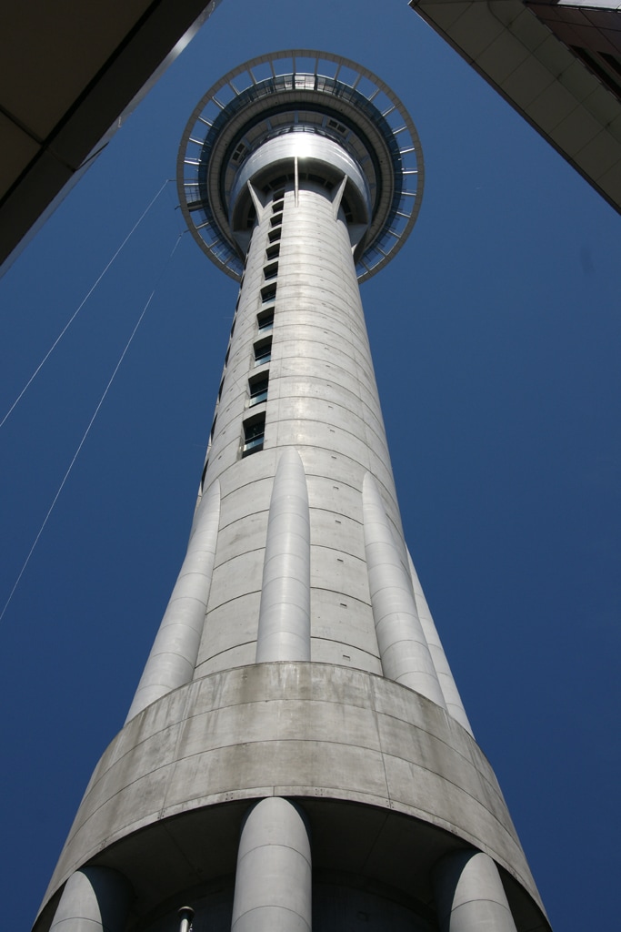 Torre de radio, Auckland