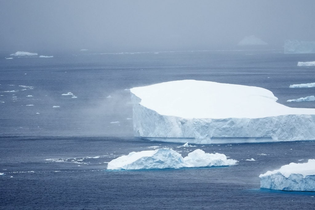 Tamaño Antártida